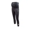 Duofit Maternity Activewear Black Camo Betty Crop Leggings