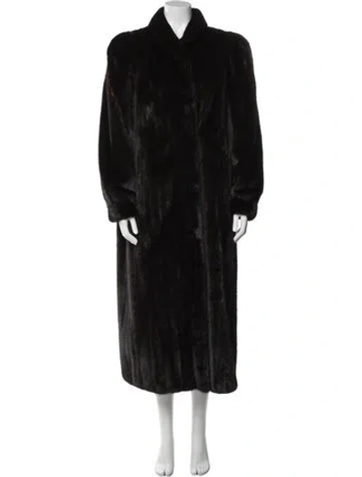 Pre-owned Duplers Furs Fur Fur Coat In Brown