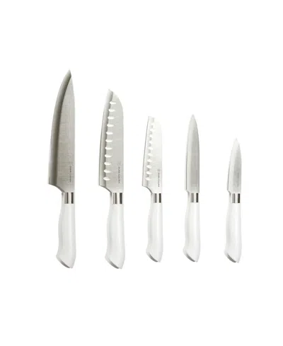 Dura Living 10-piece Kitchen Knife Set In Gray