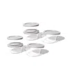 Dura Living 12-piece 2 Cup Round Food Storage And Meal Prep Container Set In Gray