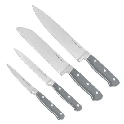 Dura Living Superior 4 Piece Assorted Knife Set In Gray