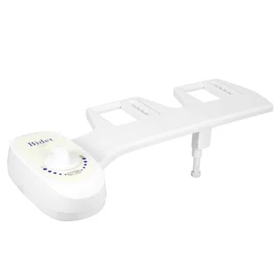 Durabilt Bidet Fresh Water Spray No Electric Mechanical Bidet Toilet Seat Attachment In White