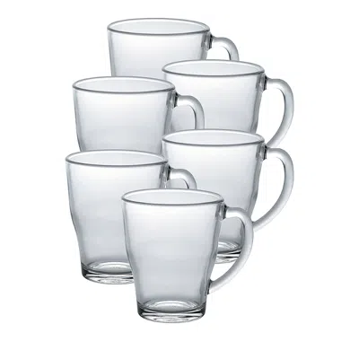 Duralex Cosy 11.75 Oz. Mug, Set Of 6 In Clear