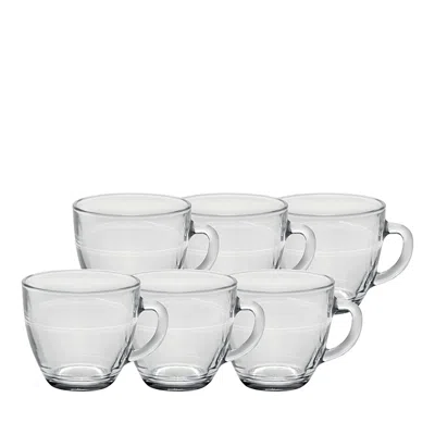 Duralex Gigogne 7.37 Oz. Mug, Set Of 6 In Clear