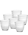 Duralex Gigogne 7.37 Oz. Glass, Set Of 6 In Clear