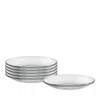 Duralex Gigogne Saucer, Set Of 6 In Clear