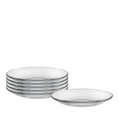 Duralex Gigogne Saucer, Set Of 6 In Clear
