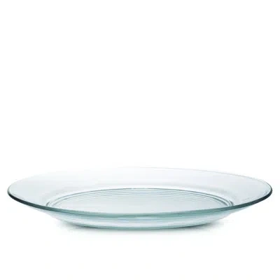 Duralex Lys Commercial Dishwasher Safe 11'' Tempered Glass Dinner Plate , Set Of 6 In Clear