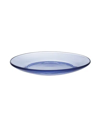 DURALEX LYS DESSERT PLATES, SET OF 6