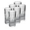 Duralex Manhattan 10.25 Oz. High Tumbler, Set Of 6 In Clear