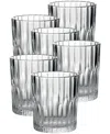 Duralex Set Of 6 Manhattan Small Tumblers In Clear