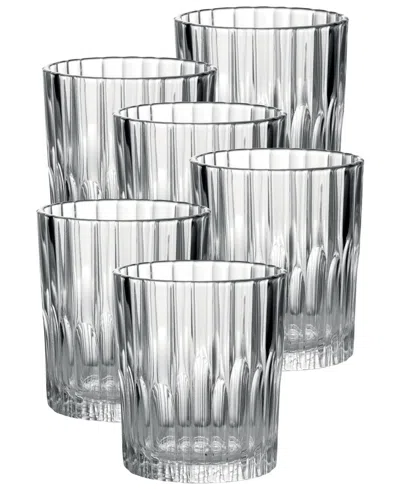 Duralex Set Of 6 Manhattan Small Tumblers In Clear