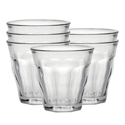 Duralex Picardie 10.37 Oz. Tumbler, Set Of 6 In Clear