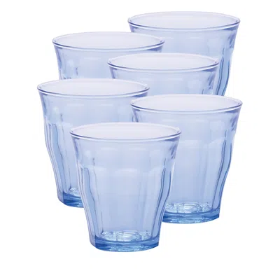 Duralex Picardie 12.12 Oz. Tumbler, Set Of 6 In Blue
