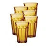 Duralex Picardie 12.12 Oz. Tumbler, Set Of 6 In Orange