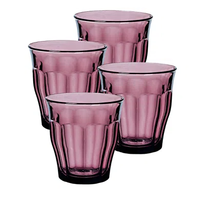 Duralex Picardie 8.37 Oz. Tumbler, Set Of 4 In Pink