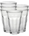 Duralex Set Of 6 Picardie Xl Tumblers In Clear
