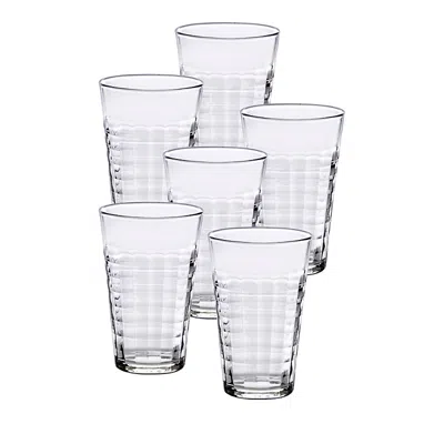 Duralex Prisme Clear 11.12 Oz. Tumbler, Set Of 6 In Transparent
