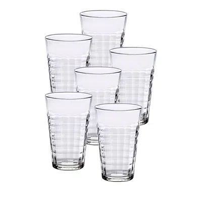 Duralex Prisme Clear 16.87 Oz. Tumbler, Set Of 6 In Transparent