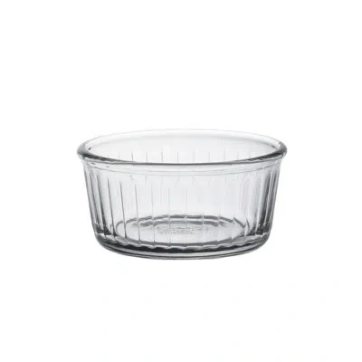 Duralex Round Glass Ramekin Bakeware - 4 Pack In Clear