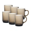 Duralex Versailles 6-pc. 8oz. Coffee Mug Set In Multi