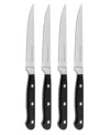 Duraliving 4-piece Steak Knife Set In Black