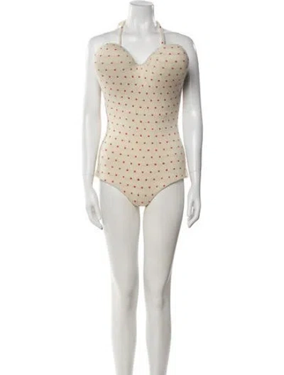 Pre-owned Duran 2024 Wool Bodysuit W/ Tags In Neutral