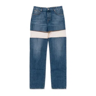 Duran Floating Denim Mini Shorts In Blue