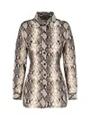 Duran Lantik Python Print Shirt In Multi