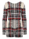Duran Lantink Check Knit Jumpsuit In Multi
