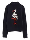 Duran Lantink Heron Sweater In Black