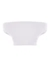 Duran Lantink Off-the-shoulder Top In White