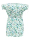 Duran Lantink Padded Mini Dress In White