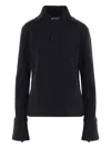 Duran Lantink Piqué Polo Shirt In Black