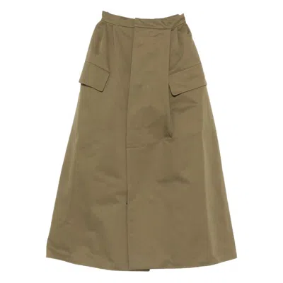 Duran Lantink Cargo Skirt In Green