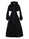 Duran Lantink Zip-up Coat In Black
