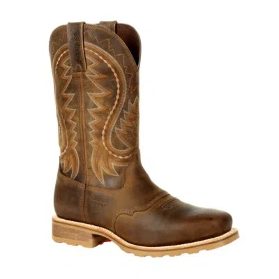 Pre-owned Durango Boot Durango Maverick Pro Steel Toe Waterproof Western Work Boot Ddb0297 In Rugged Tan