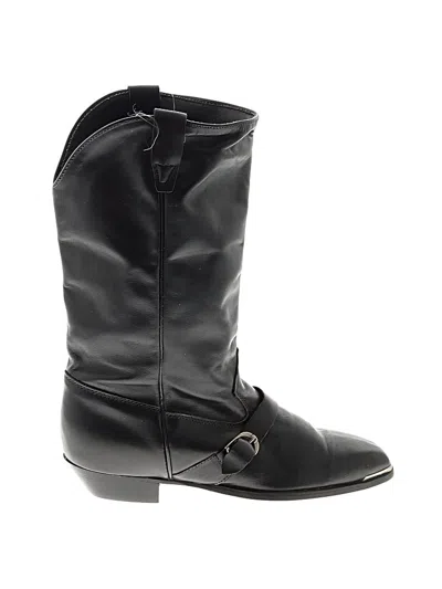 Pre-owned Durango Boots In Black