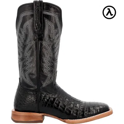 Pre-owned Durango Boots Durango® Prca Collection Caiman Belly Western Boots Ddb0470 - All Sizes - In Black Stallion