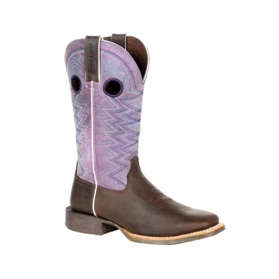 Durango Boots Women's Lady Rebel Pro Xtreme Comfort Amethyst Boot In Brown/purple