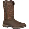 Durango Chocolate Pullon Western Boot In Brown