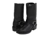 Durango Wide Width Harness Cowboy Boot In Black