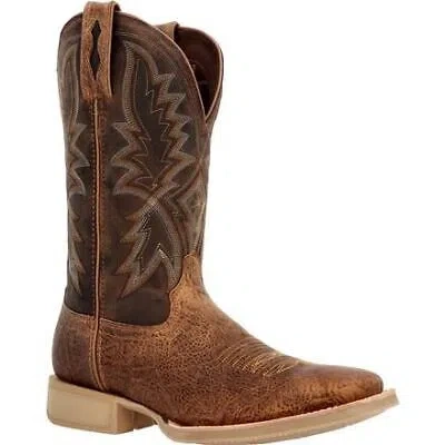 Pre-owned Durango Men's 12" Rebel Pro Lite™ Western Boot Rustic Tan/tobacco - Ddb0357, Tan