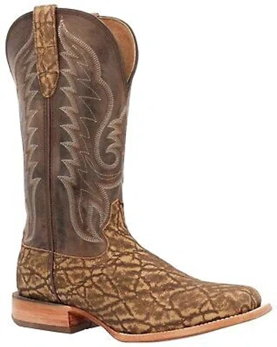 Pre-owned Durango Men's 13" Arena Pro&trade; Western Boot Broad Square Toe - Ddb0414 In Brown