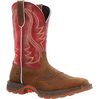 Pre-owned Durango ® Men's Maverick Xp™ Ventilated With Insulkul™ Work Boot In Brown