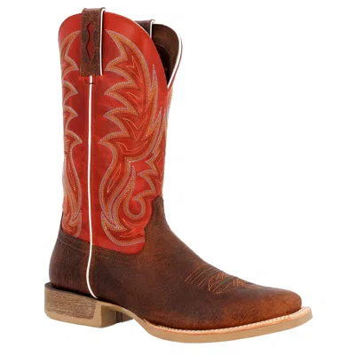 Durango Men's Rebel Pro 12" Western Boot In Cognac W In Red