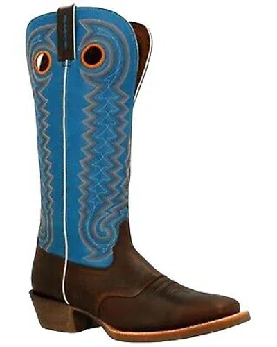 Pre-owned Durango Men's Rebel Pro Buckaroo Western Performance Boot Broad Square Toe Brown
