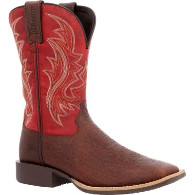 Durango Men's Shyloh 11" Western Boot In Mahogany/dynamite M In Multi