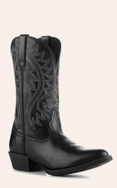 Durango Men's Shyloh Black Onyx R-toe Cowboy Boots