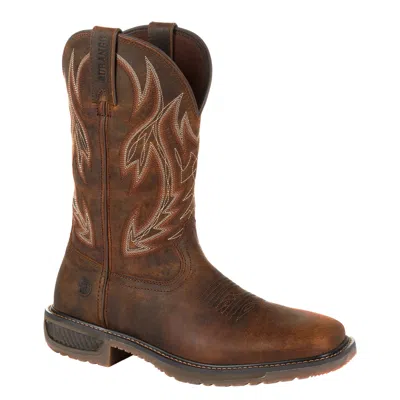 Durango Men's Workhorse 11" Work Boot In Prairie M In Multi